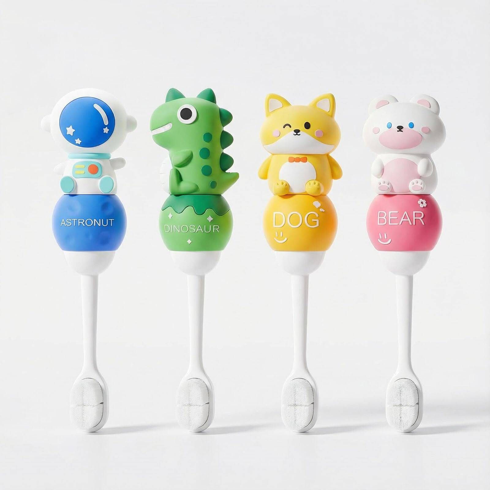 virexa BPA Free Baby Toothbrush Supersoft Bristles for Kids/Babies(PACK 4) Ultra Soft Toothbrush-picture-11