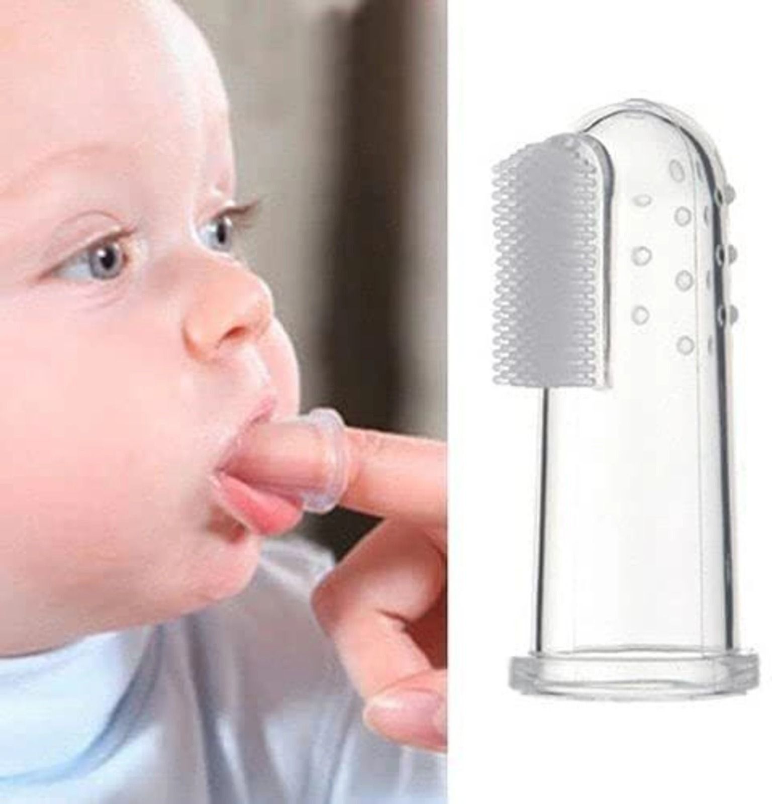 guru kripa Guru JUNE-LIST_baby white toothbrush finger AB16 Extra Soft Toothbrush-picture-35