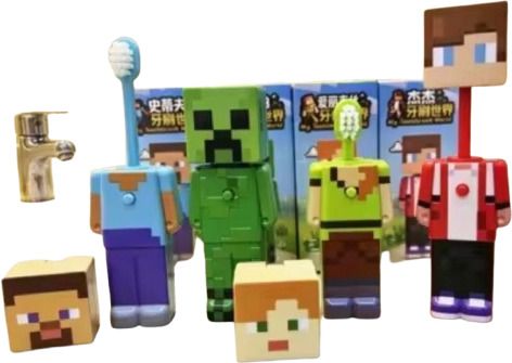 Cartoon Character Toothbrush Holder with Cup Manual Toothbrush Set Any Color 1pc Soft Toothbrush-image-5