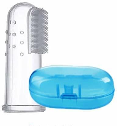Extra Safe, Oral Hygiene,Silicone Finger Brush Tongue Cleaner for Baby Soft Toothbrush-image-33