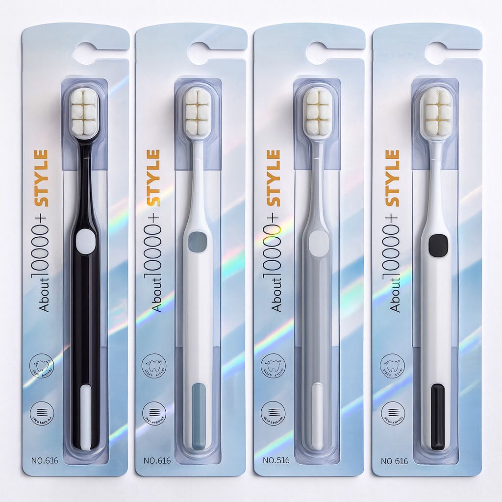 sunice Ultra Soft Toothbrush with 10000+ Bristles Cloud-Soft for Sensitive Gums & Teeth Ultra Soft Toothbrush-picture-17