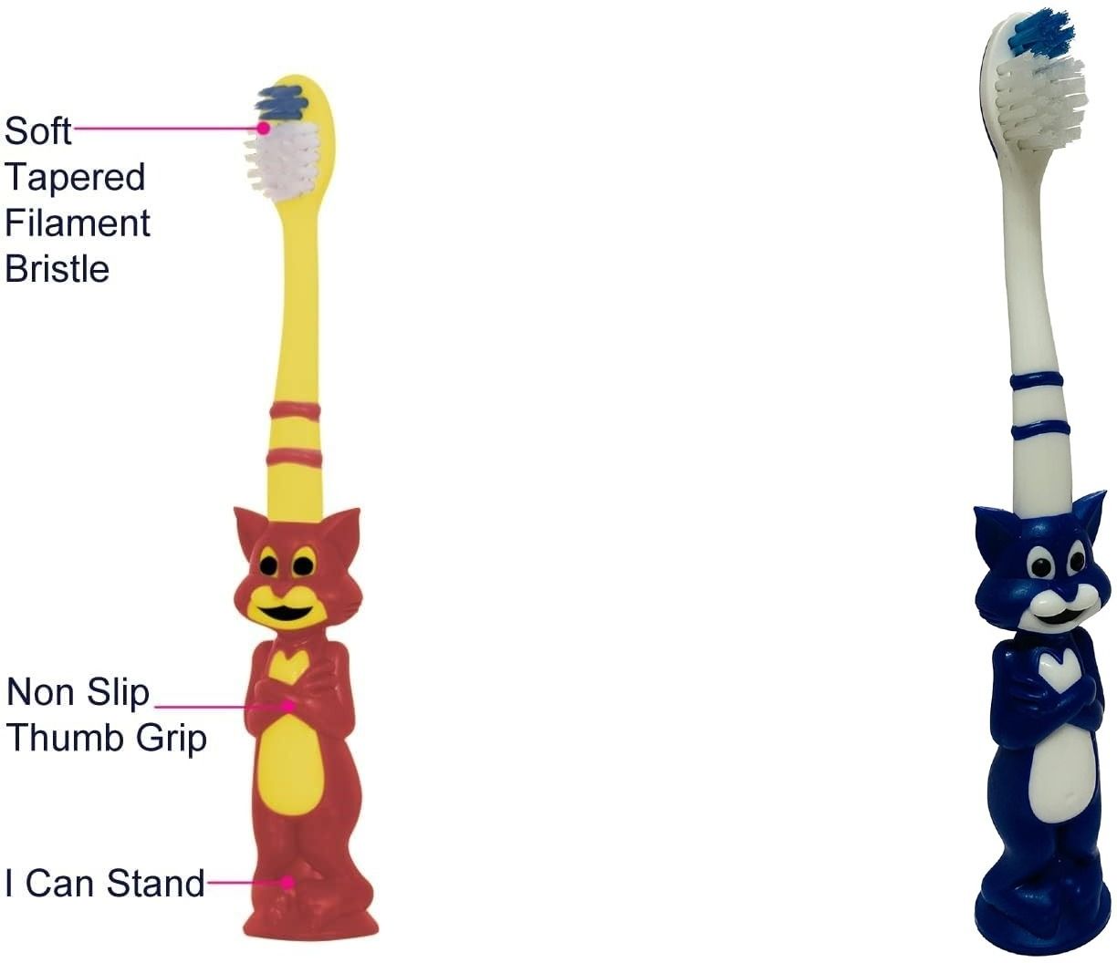 swavira dogyy_Yellow & Blue_2 Soft Toothbrush-picture-18