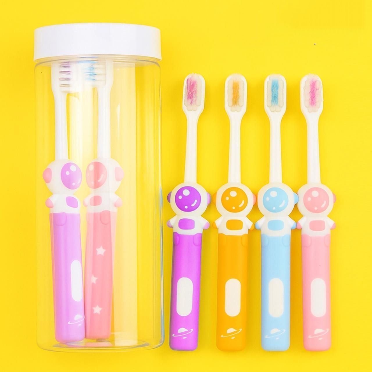 BPA Free Baby Toothbrush Supersoft Bristles for Kids/Toddlers 6-12 Extra Soft Toothbrush-image-37