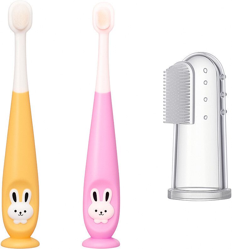 Baby BPA Free Toothbrush Supersoft Bristles for Kids/Babies With Finger Brush Ultra Soft Toothbrush-image-36