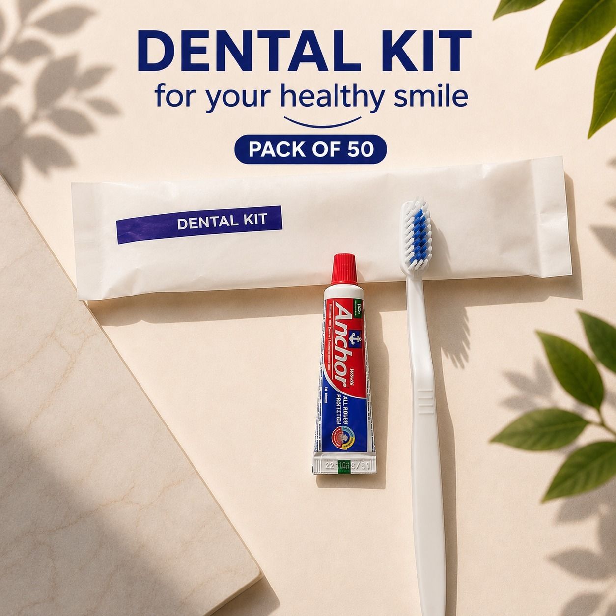 vritti Hotel Amenities Dental Kit- Toothbrush & Toothpaste with Individual Wrapped Extra Soft Toothbrush-picture-25