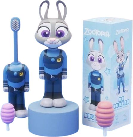 Kids Toothbrush Holder with Cover, Cute Bathroom Organiser, 1 Piece Ultra Soft Toothbrush-image-3