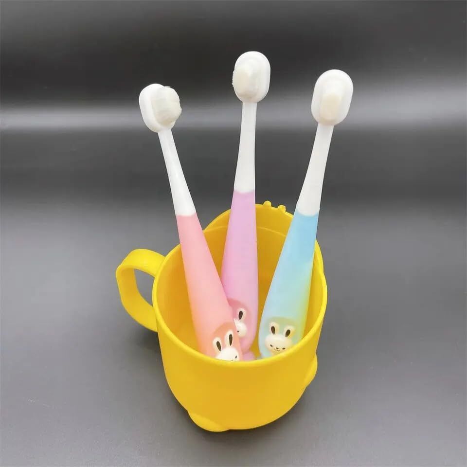goyyoo Soft Silicone Baby Toothbrush with Bunny Design and Best for All Soft Toothbrush-picture-17