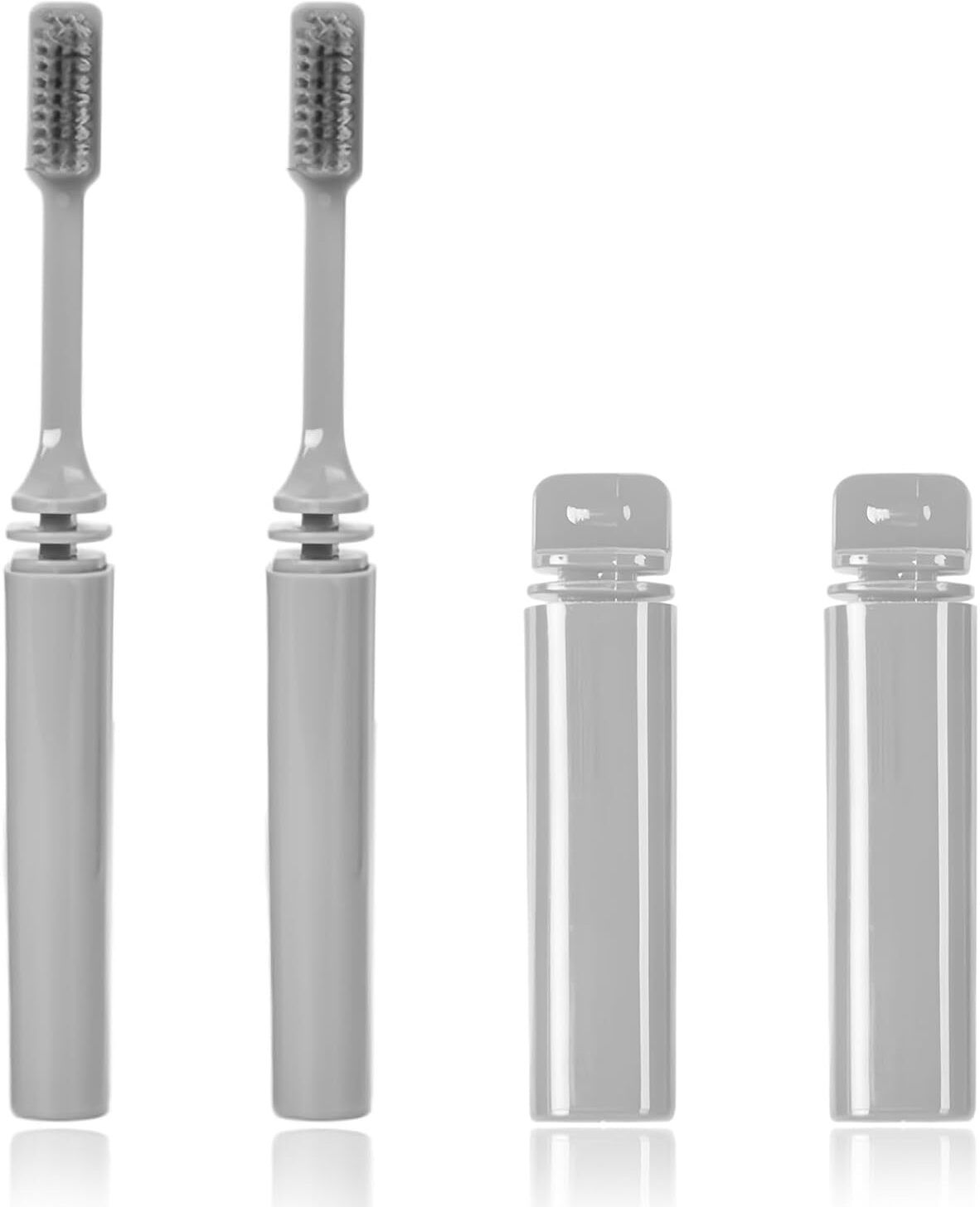 zukafu Pack of 2 Travel Toothbrush with Storage Case Soft Toothbrush-picture-36