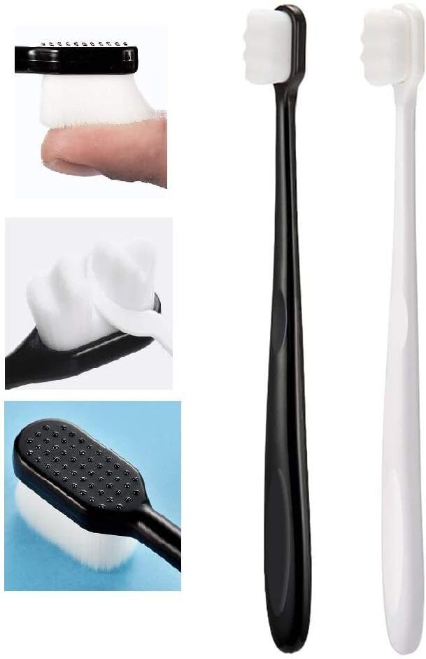 avalent Ultra Soft Toothbrush Extra Soft Bristles Toothbrush For Adult Deep Cleaning Extra Soft Toothbrush-picture-37