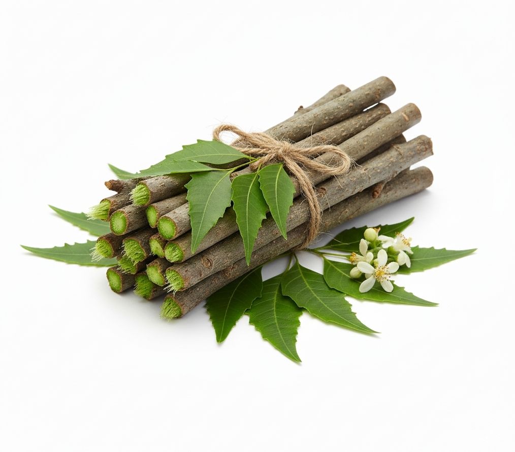 click kart Herbal Neem Datun for Teeth Cleaning | Mouth Freshener | Chemical Free Soft Toothbrush-picture-21