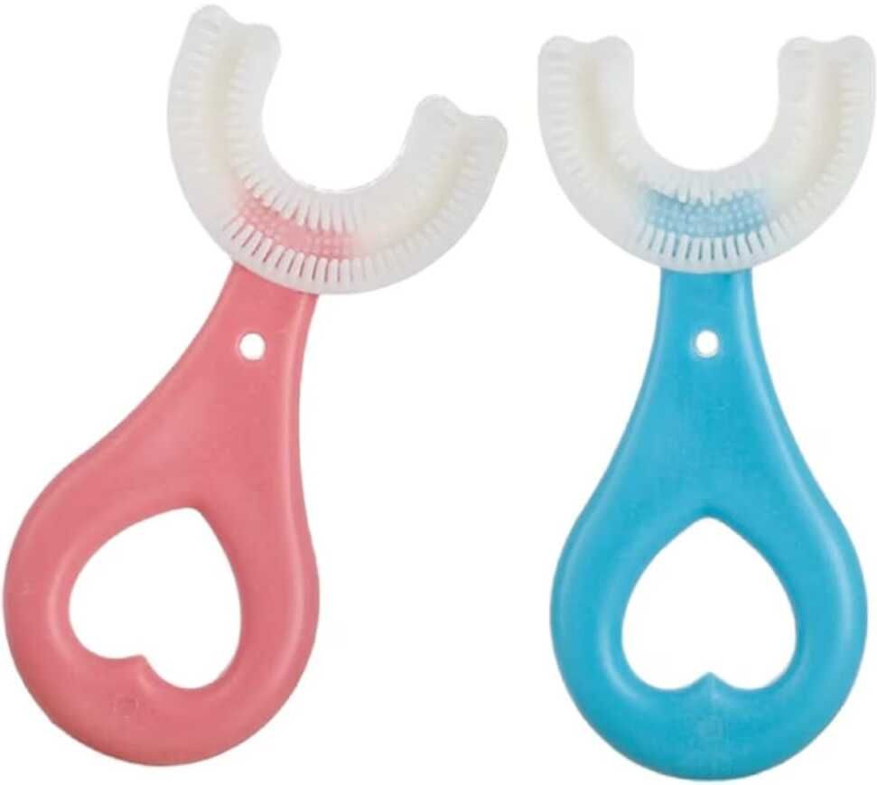 BabySmile 2P SoftCare U TinyBrush 360 BabyFresh U GentleGrip 2 SoftTouch Kids Extra Soft Toothbrush-image-21