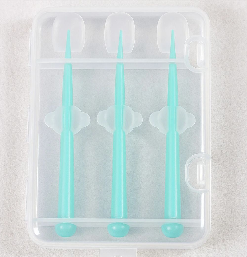 mitrolia Baby Silicon Toothbrush 3in1 Set for Newborn Baby/Infants/Kids Ultra Extra Soft Extra Soft Toothbrush-picture-38