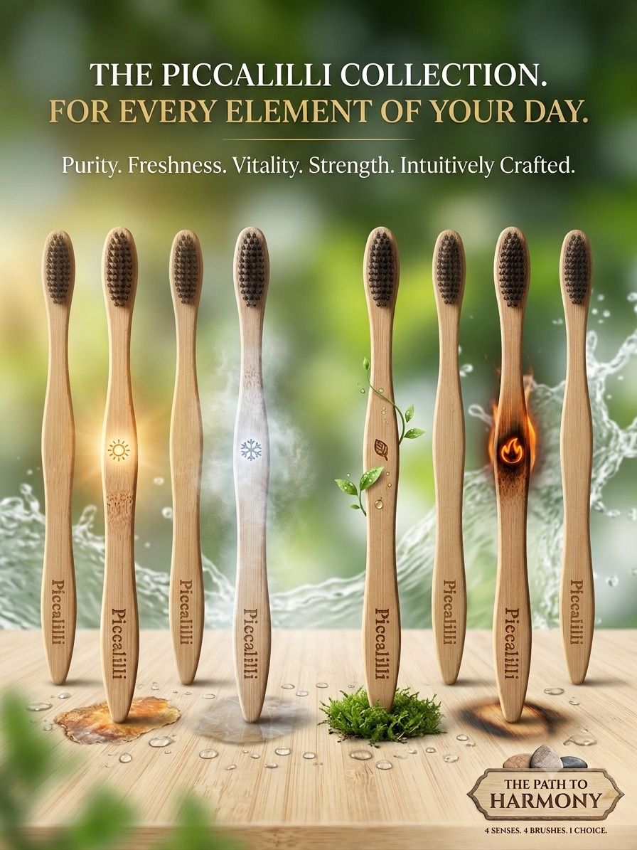 piccalilli Pack of 8 Ultra Soft Toothbrush-picture-34