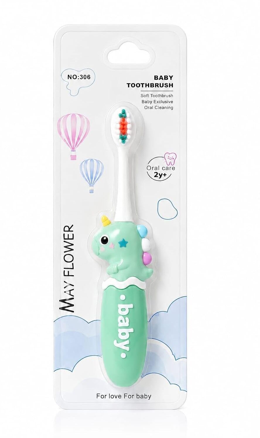 mountainn Soft Bristles, Unicorn Design, Blue, Oral Care for 2 Years+ Extra Soft Toothbrush-picture-39