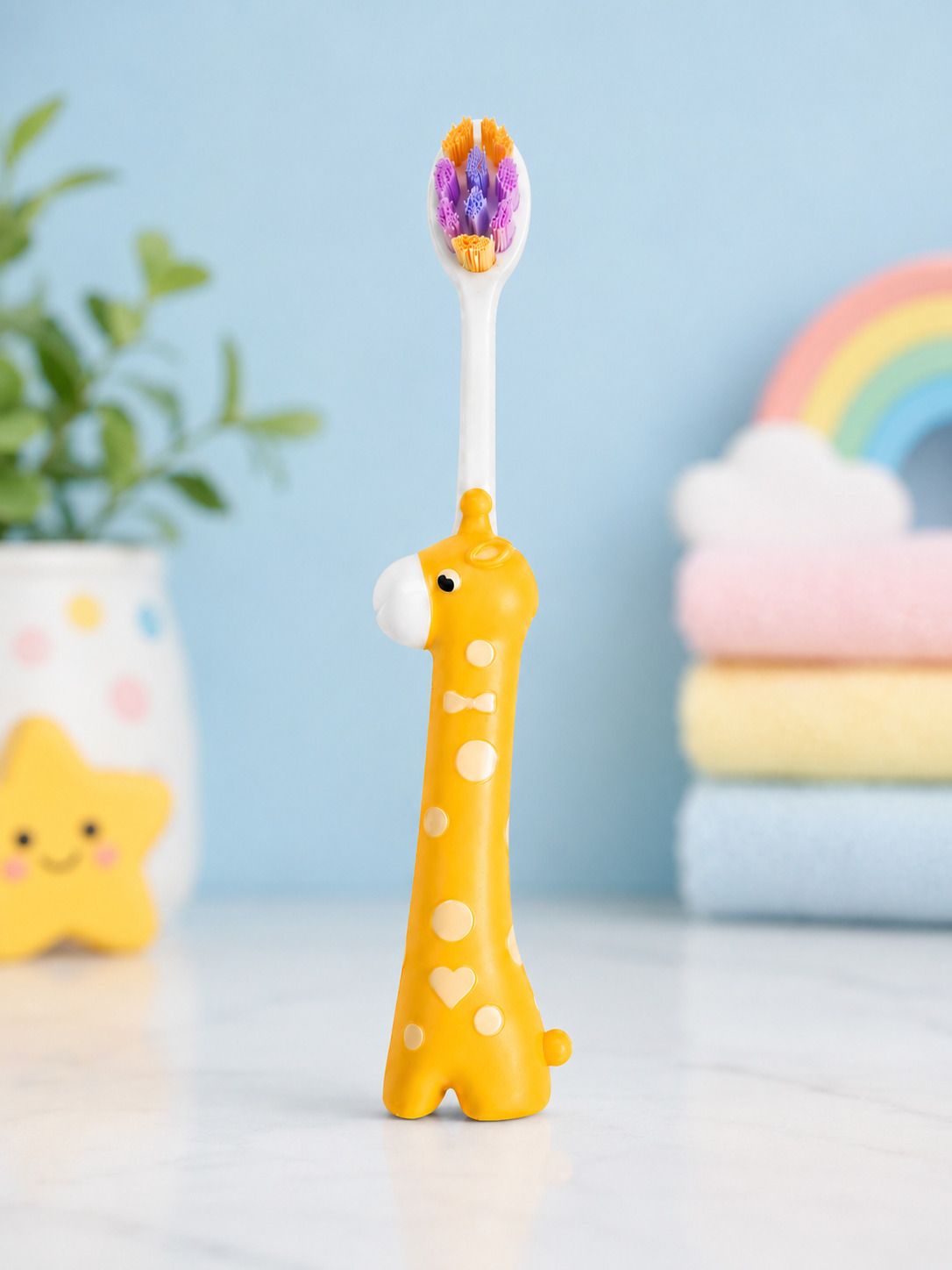 BPA Free Cartoon Design Baby Toothbrush Supersoft Bristles for Kids 2Year+ Extra Soft Toothbrush-image-47