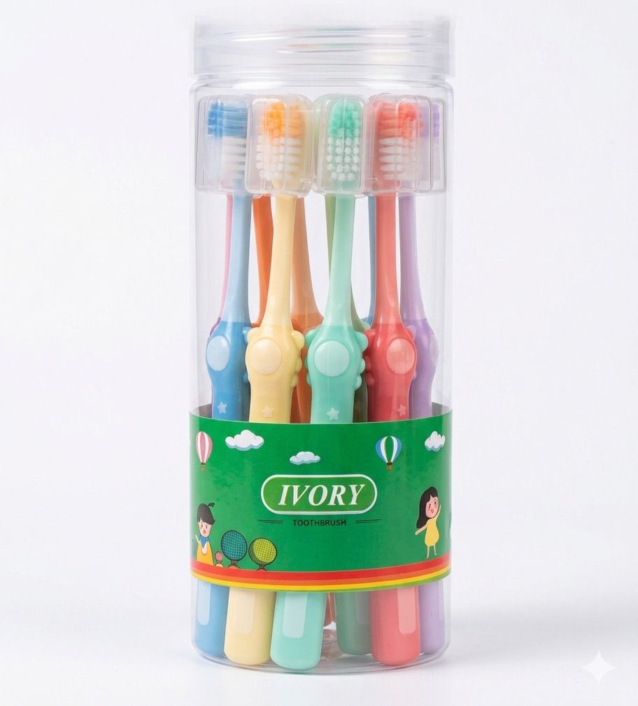 ivory Extra Soft Kids Training Toothbrush - 8 Pack Extra Soft Toothbrush-picture-34