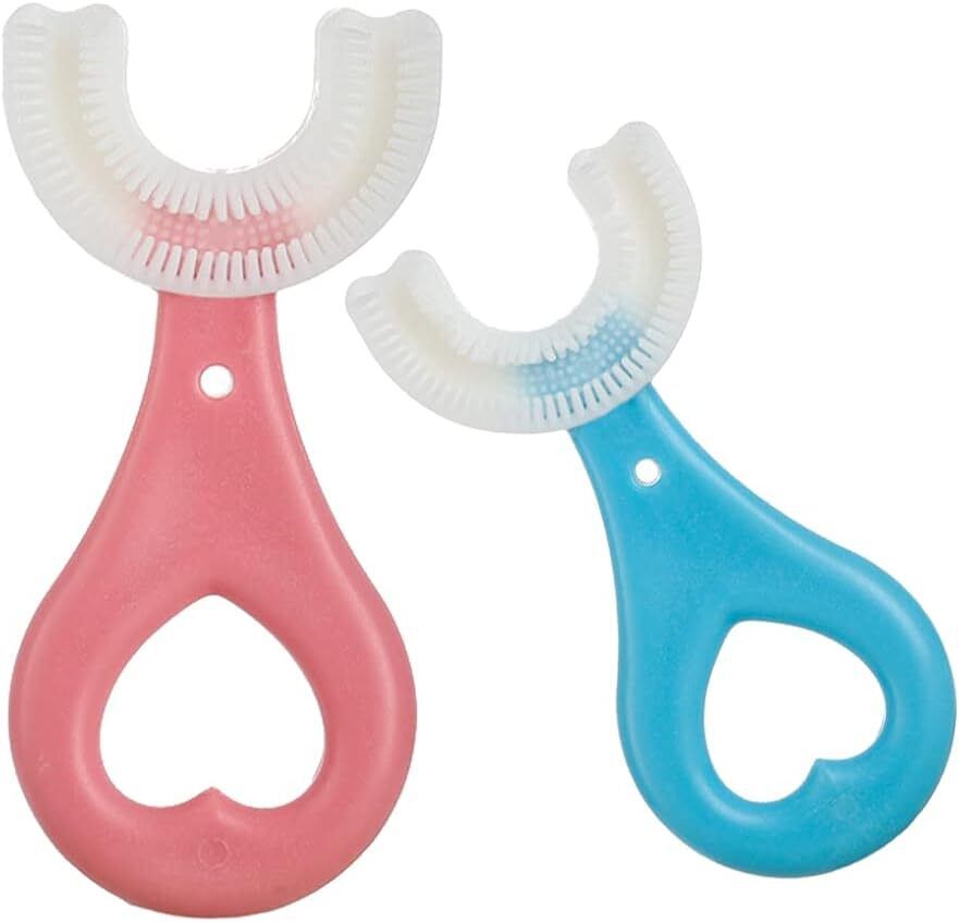 pheonix Toothbrushes,U Shaped Toothbrush 360°All-Round Cleaning Silicone Teeth Brush Ultra Soft Toothbrush-picture-10