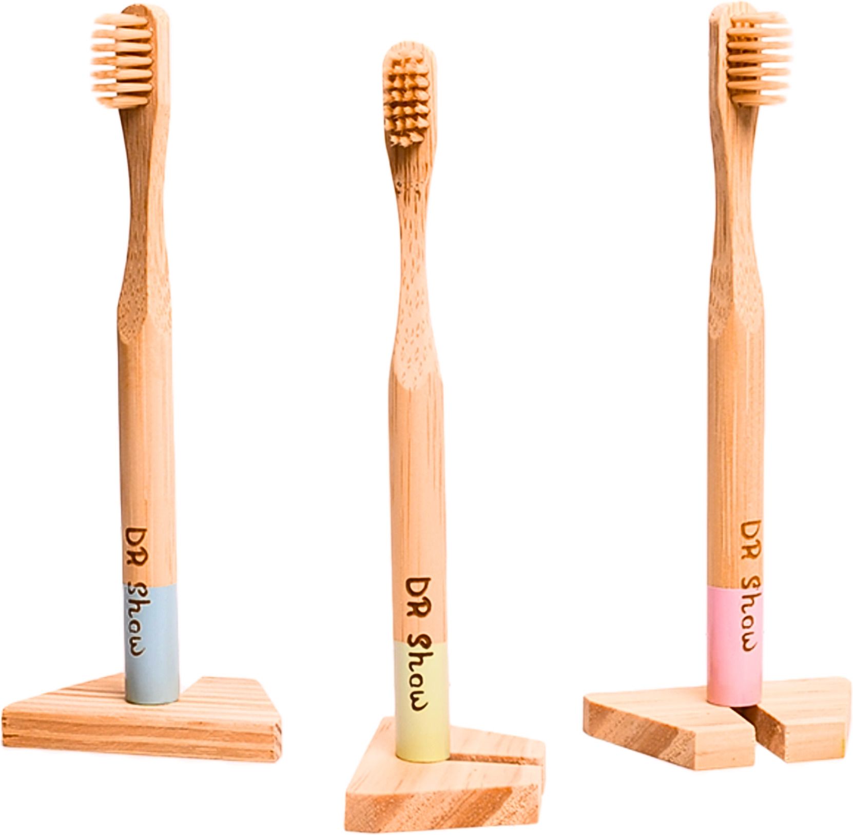 the little lookers Natural Bamboo Baby Toothbrush with Gentle Soft Bristles for Babies/ Kids Soft Toothbrush-picture-25