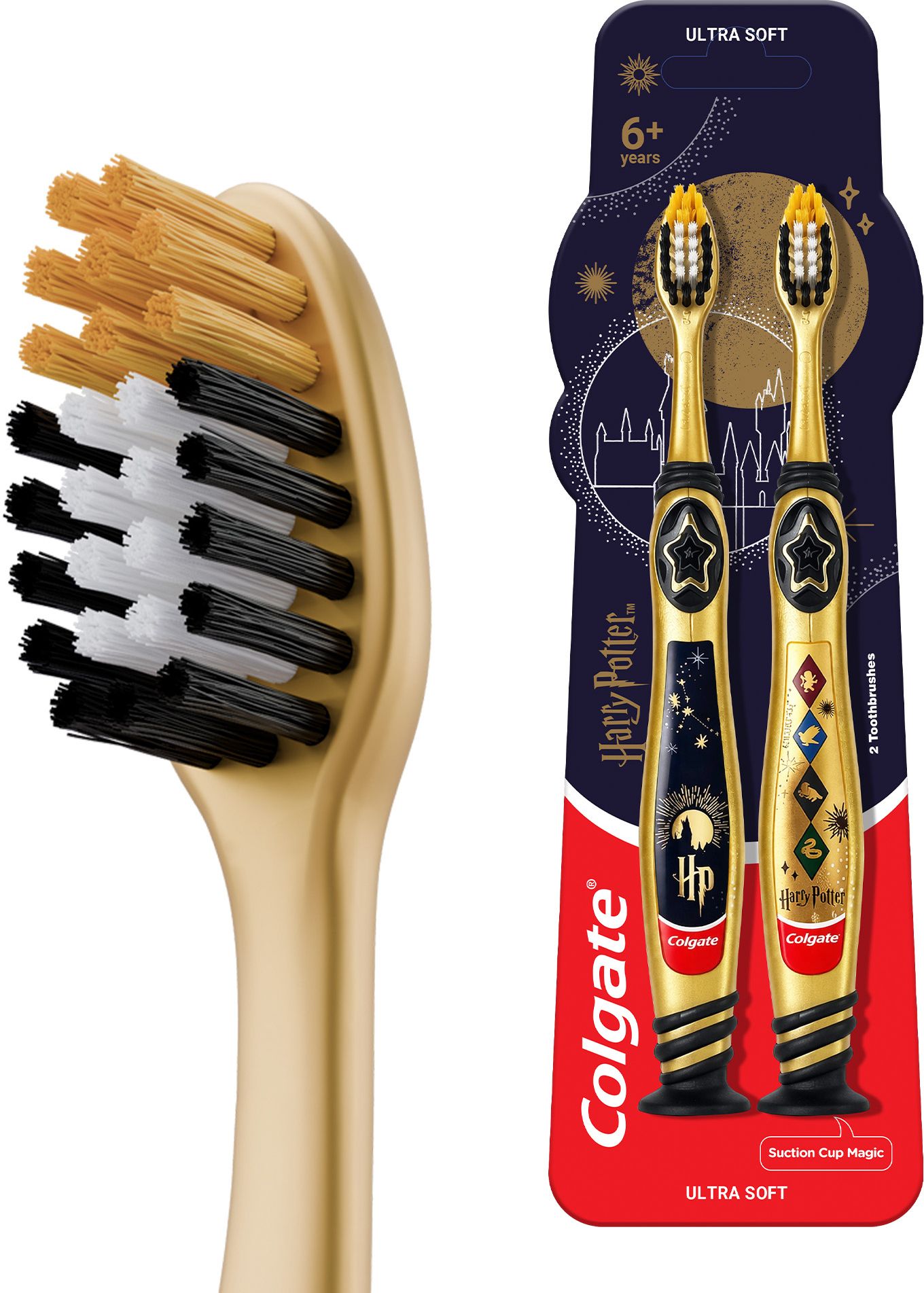 colgate Harry Potter Toothbrush Kids, 6+ years Soft Toothbrush-picture-36