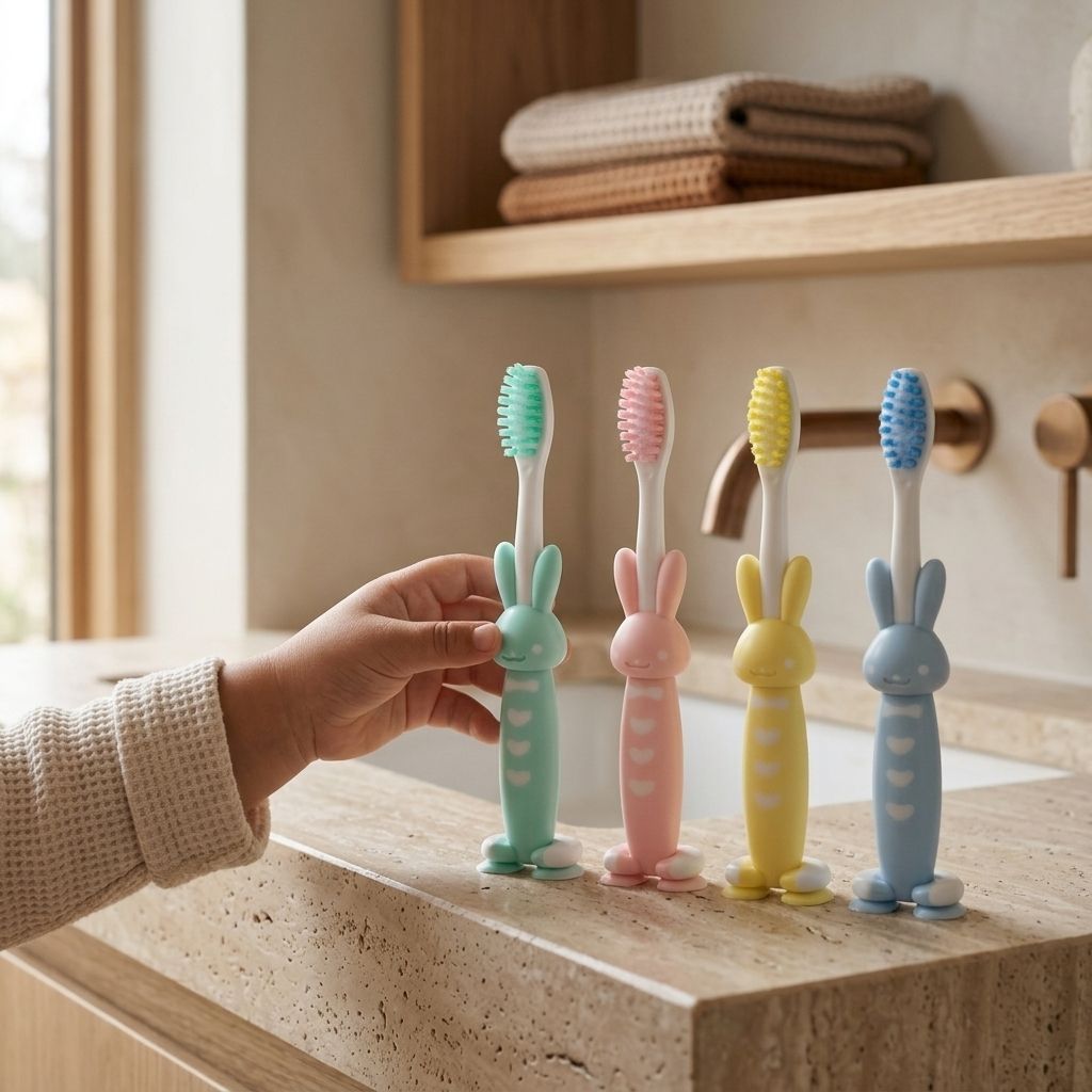 virexa Premium Quality Toothbrush For Kids(4) Ultra Soft Toothbrush-picture-39