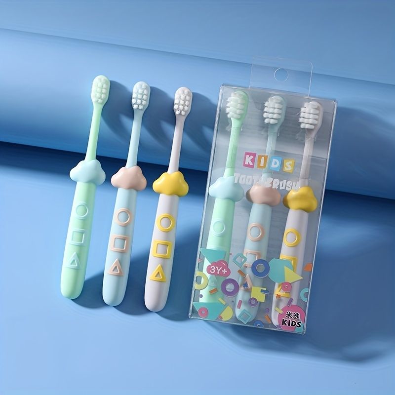 beeby Baby & Kids Toothbrush | Soft Bristles | Comfortable Grip | Daily Oral Care Extra Soft Toothbrush-picture-10