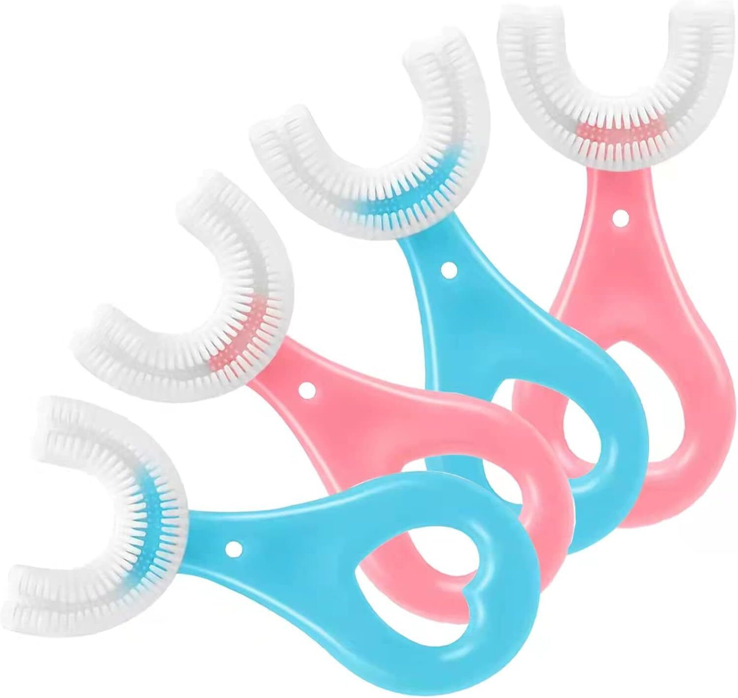 pheonix U -Shaped Silicone Manual Tooth Brush For Toddlers & Children Ultra Soft Toothbrush-picture-35