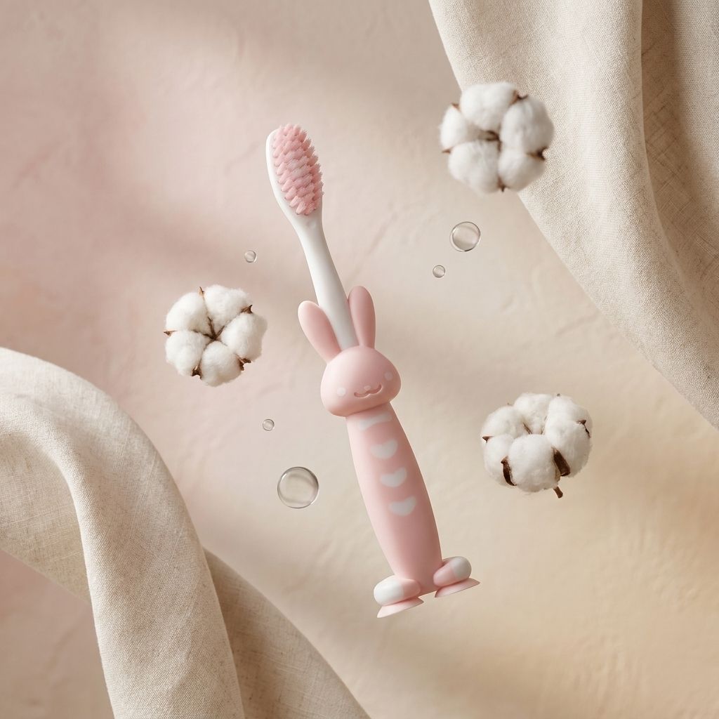 virexa Everyday hub Kids Bunny Toothbrush Extra Soft Toothbrush (Pack of 1) Ultra Soft Toothbrush-picture-44