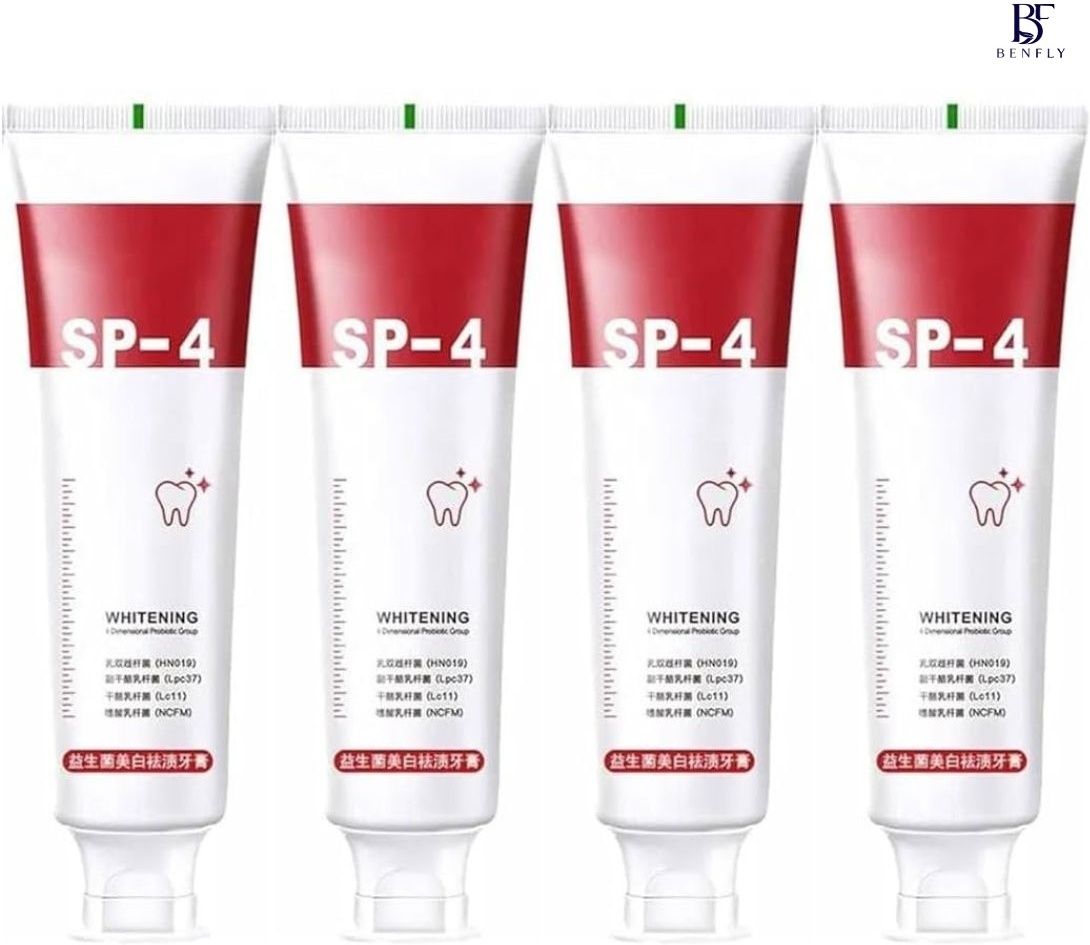 benfly Sp 4 tooth paste - Teeth Friendly & Gentle Cleaning Formula For Nourishing Care Toothpaste-picture-36