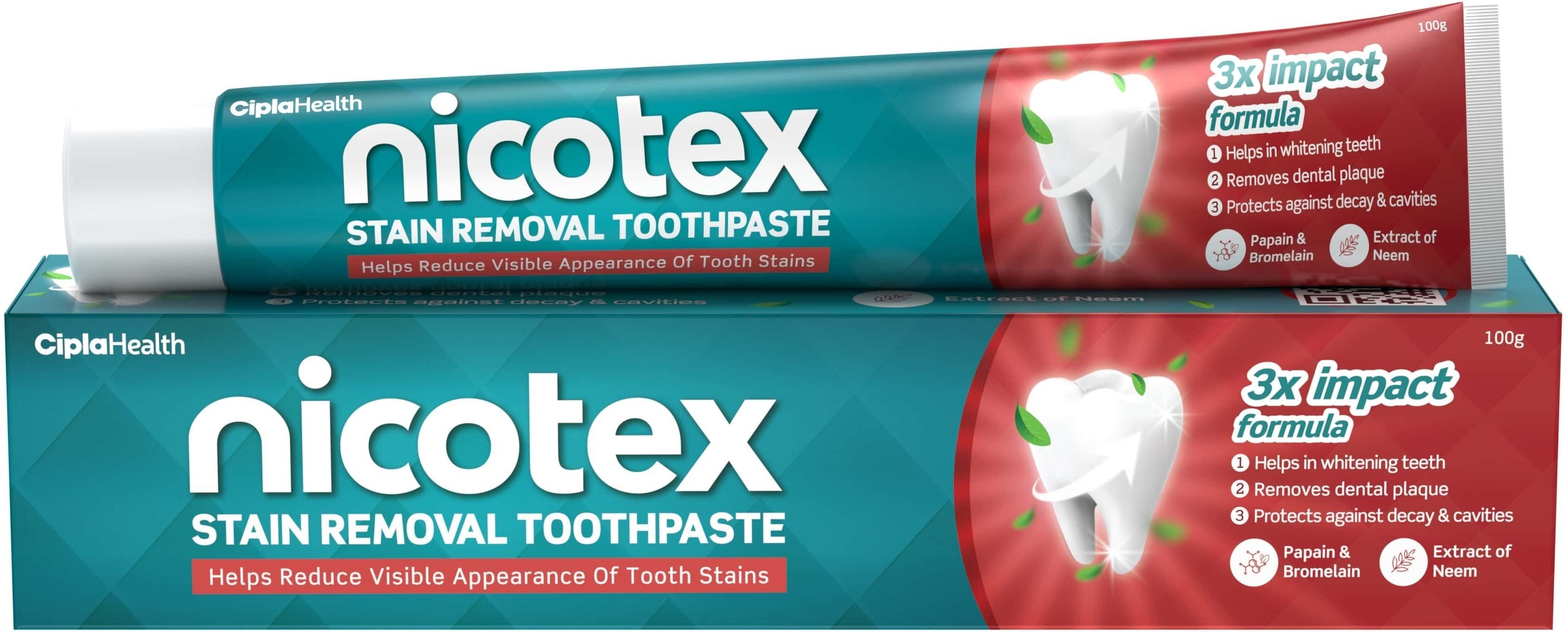 nicotex Stain Removal & Teeth Whitening Toothpaste-picture-23