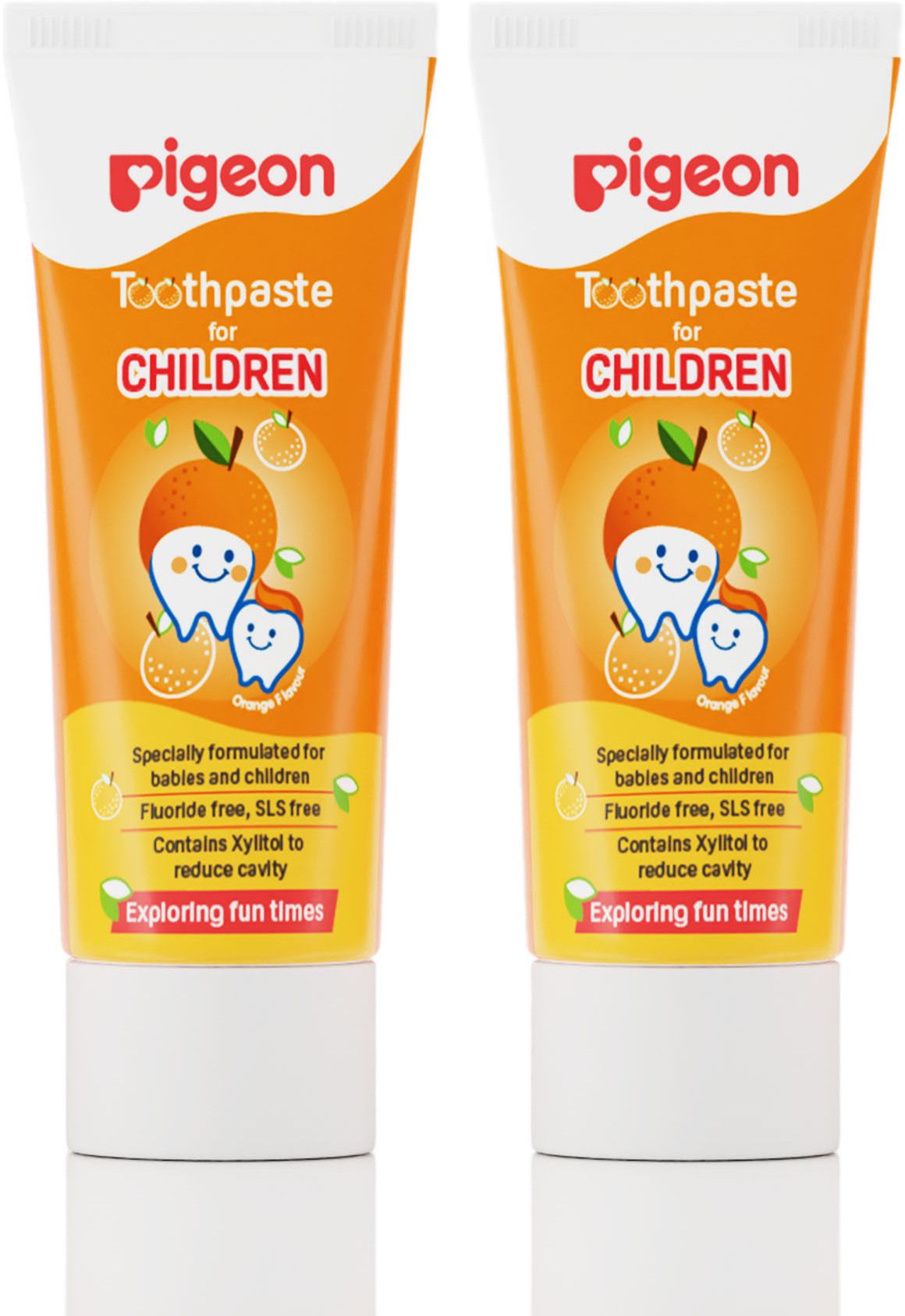 TOOTHPASTE FOR CHILDREN ORANGE 45GM-PACK OF 2 Toothpaste-image-38