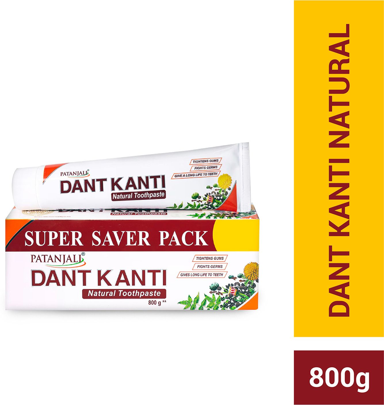 Dant Kanti For Strong Teeth & Gums, Prevents Bad Breath Toothpaste