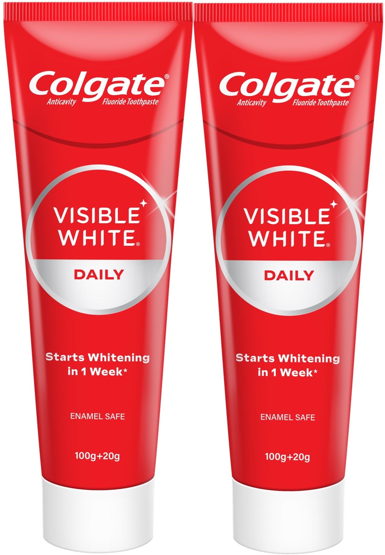 Visible White Toothpaste, Teeth Whitening Starts in 1 week (200g + 40g) Toothpaste-image-13
