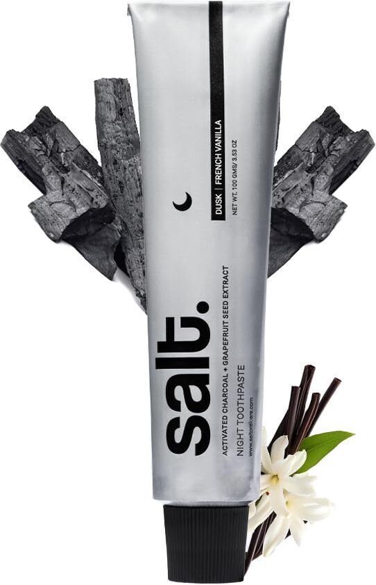 salt. Dusk Night Toothpaste | French Vanilla | Enamel Protection| SLS & Fluoride-Free Toothpaste-picture-23