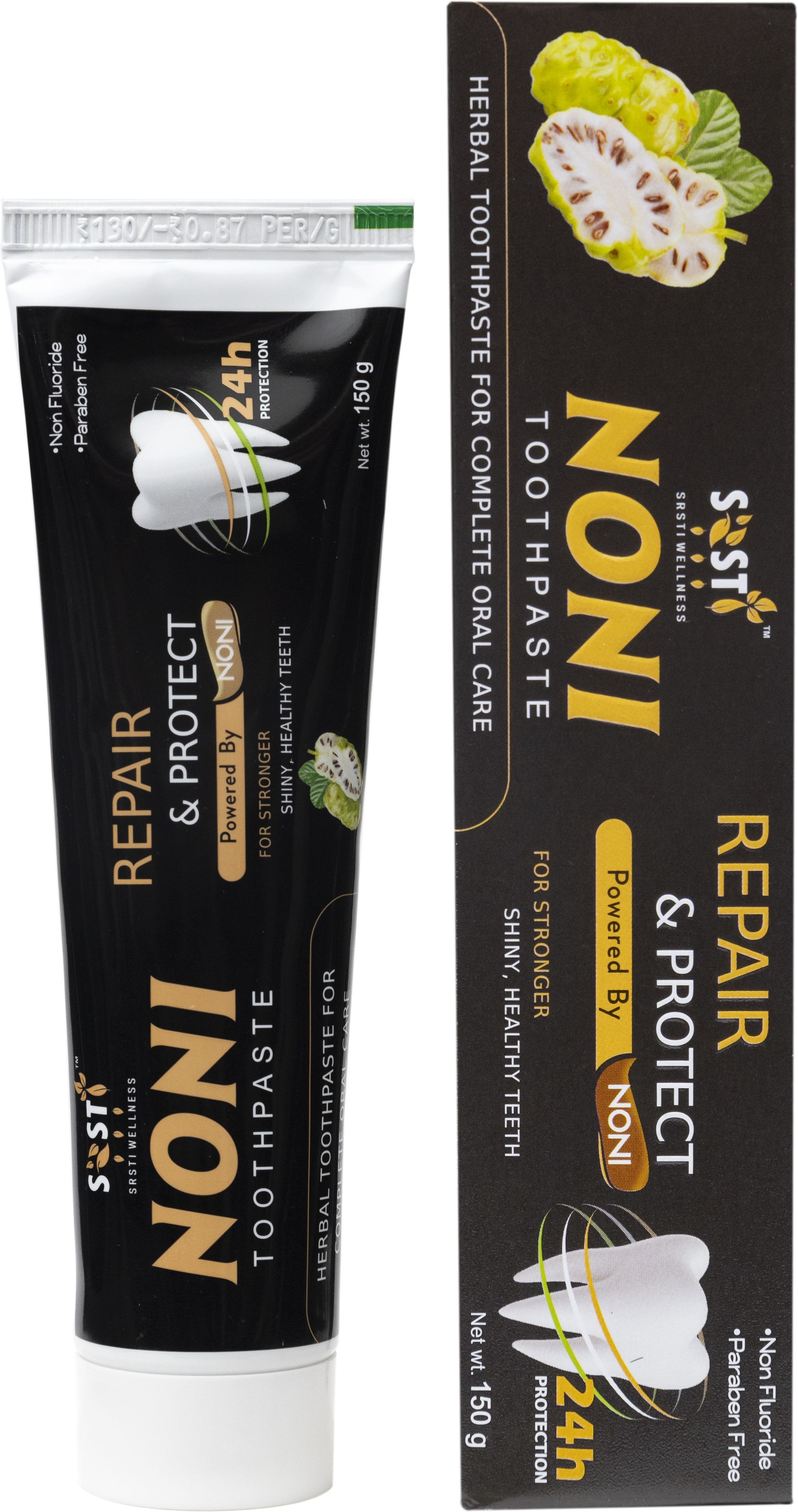 Noni Toothpaste Ayurvedic Oral Care, Pure Herbal, Natural (Pack of 1) Toothpaste-image-23