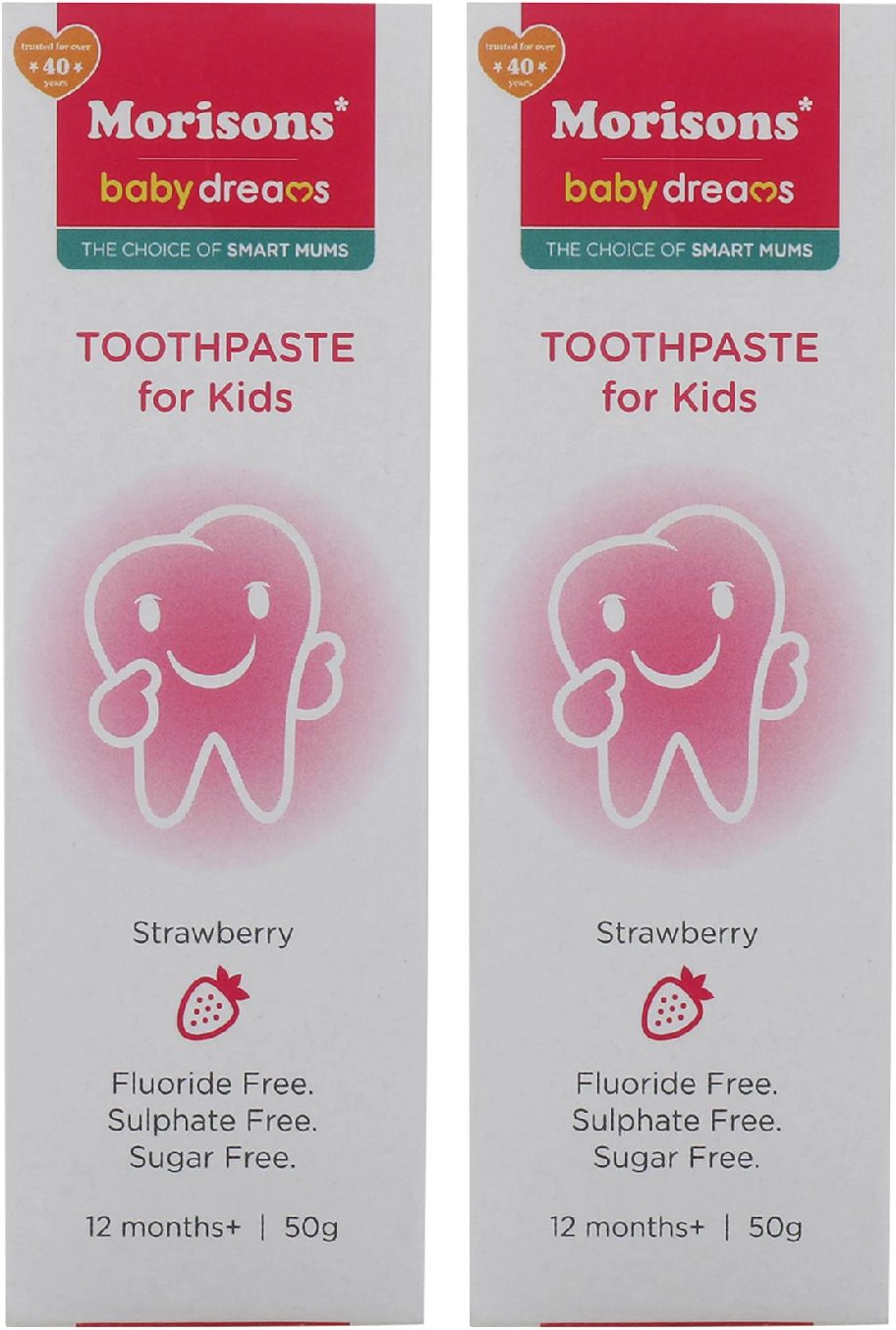 Kids Strawberry Flavored Toothpaste-image-41