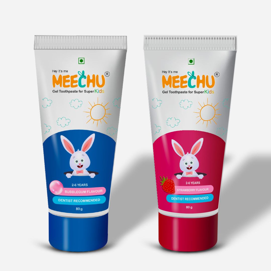 Baby Toothpaste Bubblegum and Strawberry Toothpaste-image-7