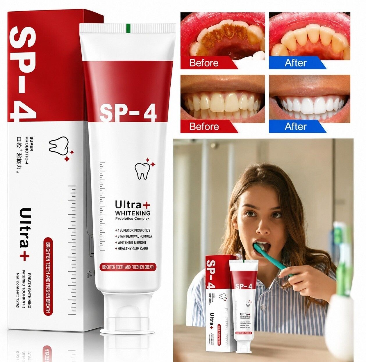 SP4 Enamel Care Toothpaste for Daily Oral Hygiene and Fresh Breath Care Toothpaste-image-40