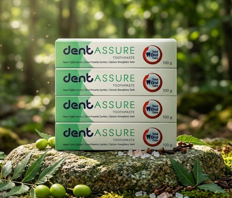 Toothpaste Neem Toothpaste 4x100g, (Neem fights germs, clove prevents cavities) Toothpaste-image-45