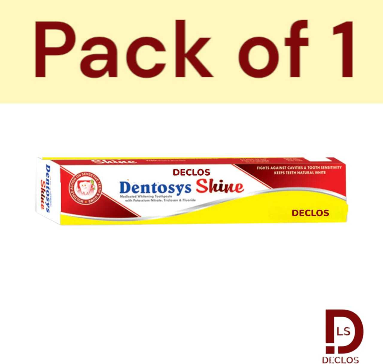 declos Dentosys Shine Toothpaste Toothpaste image 1