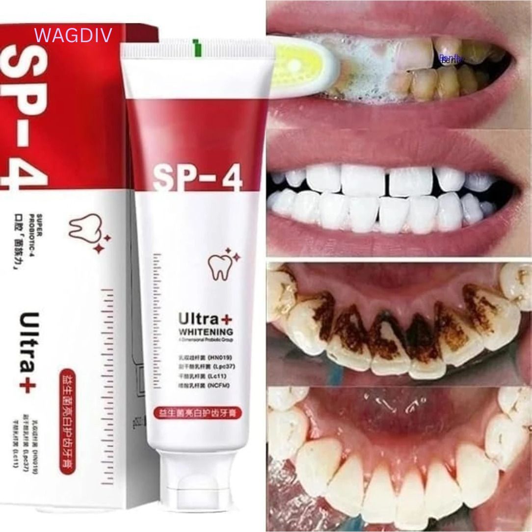 wagdiv SP4 Ultra Whitening Toothpaste for Daily Fresh Breath and Care Toothpaste-picture-44