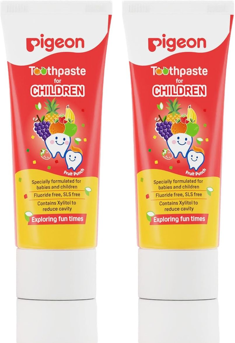 fruit punch toothpaste for children pack of 2 45g Toothpaste-image-15