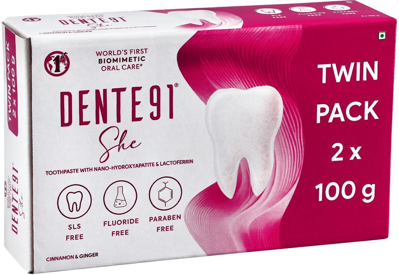 Toothpaste for Women, With Folic Acid & Vitamins B6, E & D3, SLS & Fluoride Free Toothpaste-image-48
