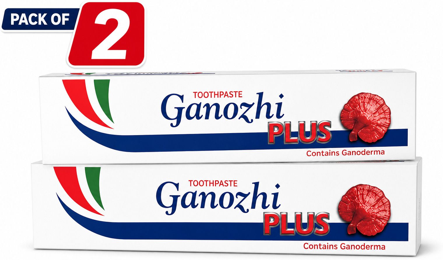 dxn Ganozhi Plus Pack of 2 Toothpaste-picture-1
