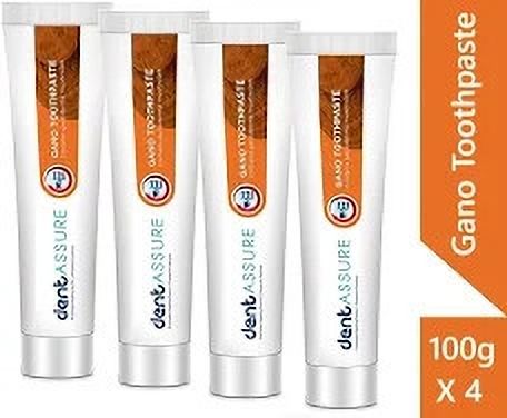 kinjpa PUFF&DENTASSURE Gano Toothpaste (400 g, Pack of 4) Toothpaste-picture-5