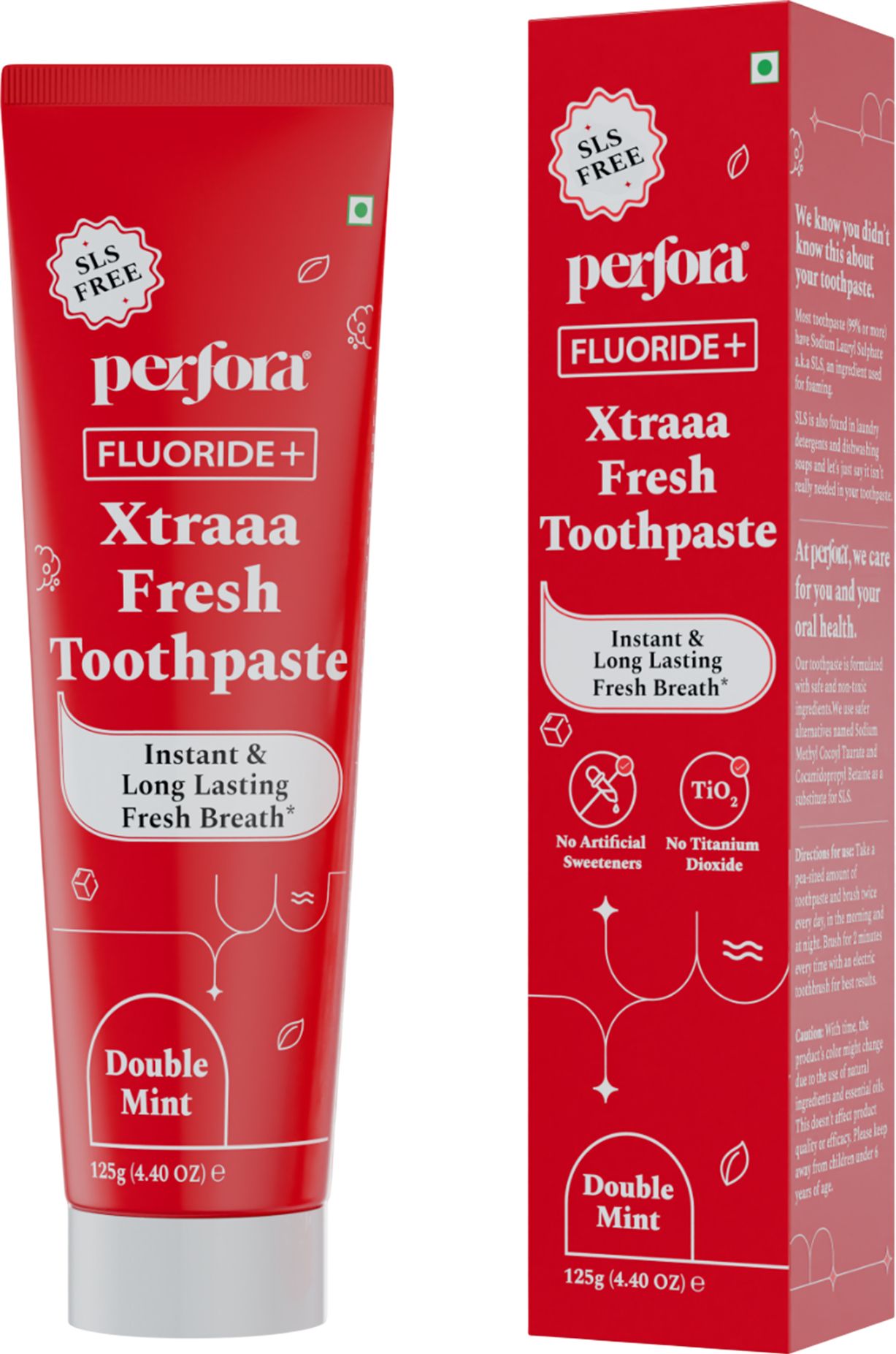 Xtraa Fresh Dual Mint Toothpaste, Instant & long-lasting freshness with SLS Free Toothpaste-image-40