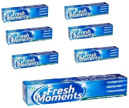 Fresh Moment Refreshing Breath Blue Toothpaste Pack Of 7 (100x7=700) Toothpaste-image-24