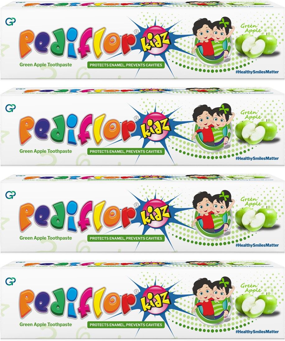 Green Apple Combo Anticavity Kids Toothpaste-image-30