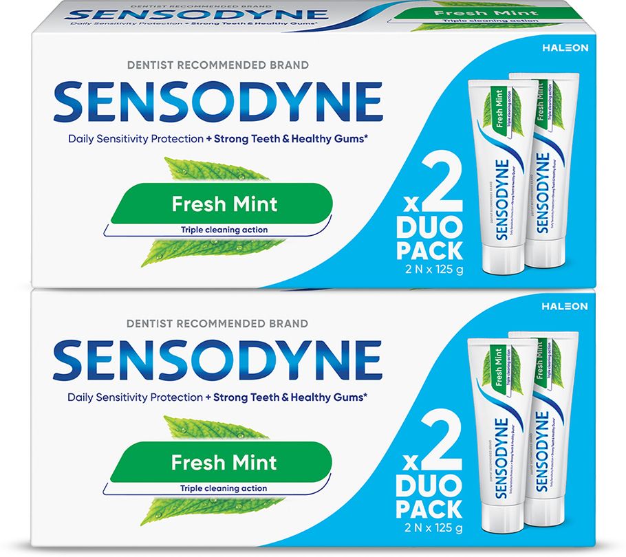 Fresh Mint Combo, for daily sensitivity protection Toothpaste