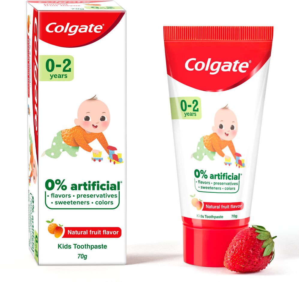 Kids (0-2 years) Natural Fruit Flavour Toothpaste