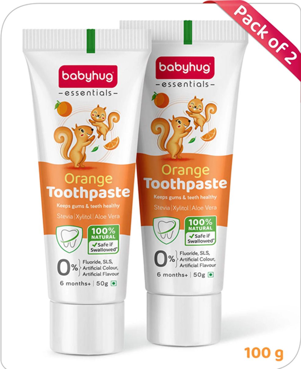 Orange Flavoured Toothpaste |100% Natural Ingredients Fluoride Free No SLS/SLES Toothpaste-image-17